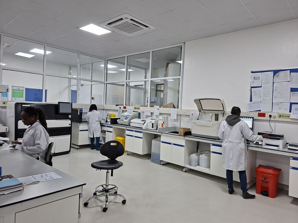Inside CA Medlynks' own accredited laboratory